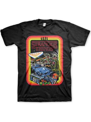 Stranger Things T-Shirt in Schwarz