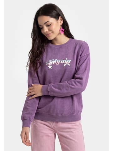 myMo Women Sweatshirt in Purple
