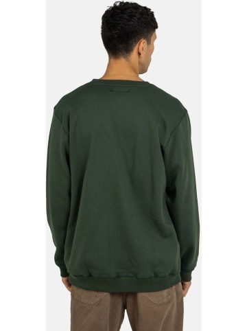 Reell Sweatjacke "Staple Logo Crewneck" in Grün