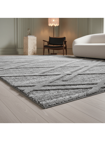 KADIMA DESIGN Teppich 3D Waschbar Boho TALFER Strapazierfähig OEKO-TEX Wohnzimmer