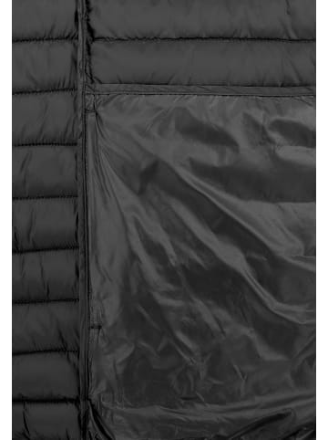 Sublevel Steppjacke mit Kapuze und durchgehendem Reißverschluss in Schwarz