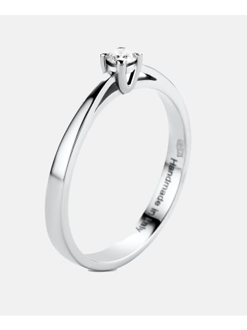 Diamant L'éternel Solitär-Ring aus 585 Weißgold