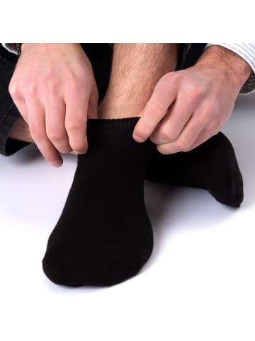 Occulto 10er Pack Sneaker Socken Alex in Schwarz-Weiß