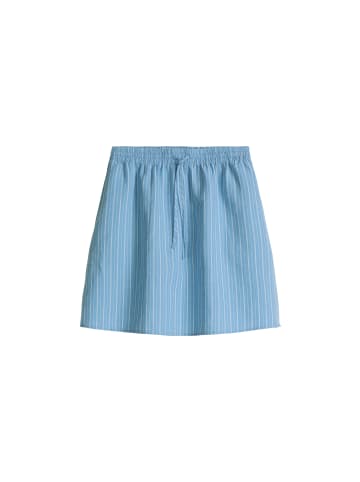 Marc O'Polo DENIM Ausgestellter Streiferock in Light Blue