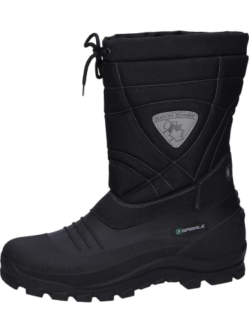 Spirale Winterstiefel Marco Schlupfstiefel in schwarz in schwarz