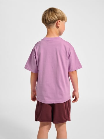 Hummel T-Shirt Hmljr Loose Kinder in SMOKY GRAPE