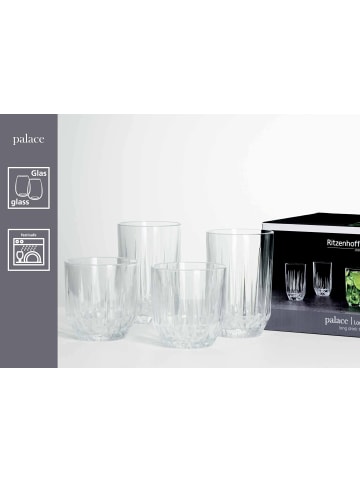 Ritzenhoff & Breker 6er Set Whiskygläser Palace 300 ml in transparent