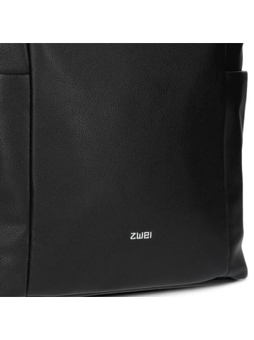 Zwei Pia Shopper Tasche 36 cm in black