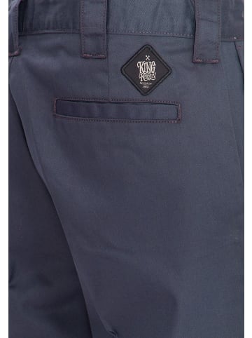 King Kerosin King Kerosin King Kerosin Workwear Hose in Oil-Washed Optik Garage Wear in grey