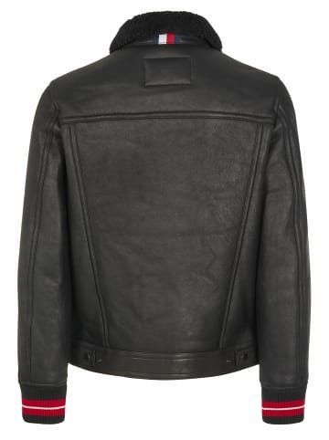 Tommy Hilfiger Kunstlederjacke für Herren in schwarz