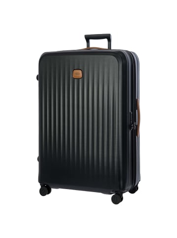 BRIC`s Taormina - 4-Rollen-Trolley XL 82 cm erw. (blau) in schwarz
