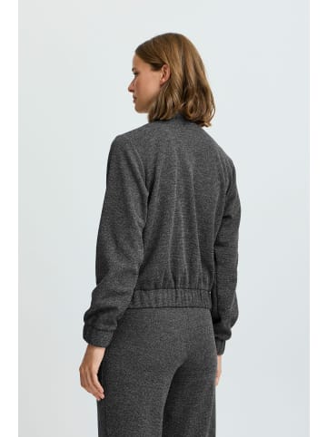 b. young Trackjacket-sweat BYROWAN Regular fit in Black Melange