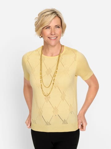 WITT WEIDEN Rundhalspullover in vanille