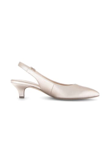 Gabor Slingpumps in gold