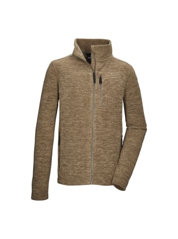 G.I.G.A. DX by KILLTEC Strickfleecejacke mit Stehkragen in Sand811