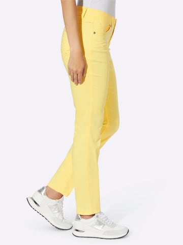 Heine Röhrenjeans in zitrone