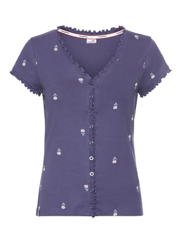 Kangaroos Kurzarmshirt in Marine