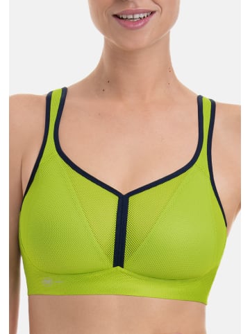 Anita Sport-BH Air Control Deltapad in Apple Green