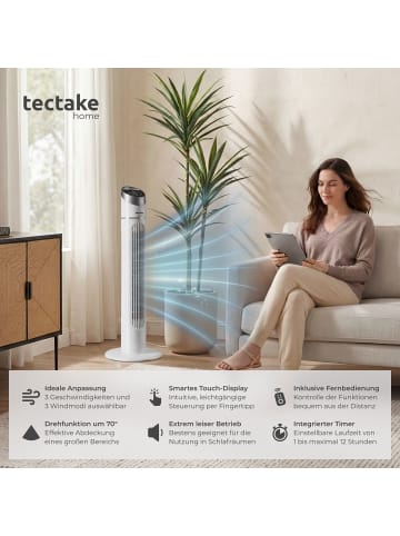 tectake Standventilator 90 cm