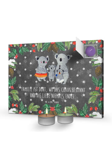 Mr. & Mrs. Panda Duftkerzen Adventskalender Koala Familie mit Sp... in Kreidetafel