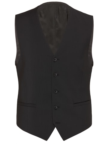 CARL GROSS Schurwoll-Baukasten-Weste B-Till in schwarz - 0001