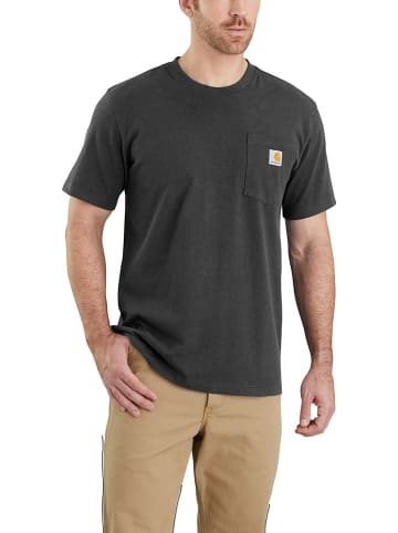 CARHARTT  T-Shirt "WW Pocket 103296" in Grau