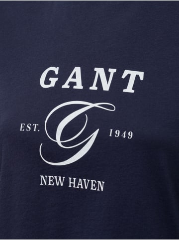 Gant T-Shirt in marine