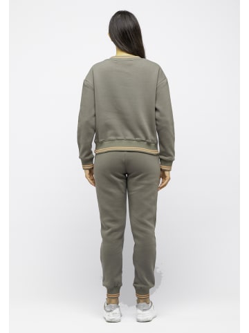 Tom Barron Trainingsanzug Tom Barron Tracksuit With Fashion Print in khaki