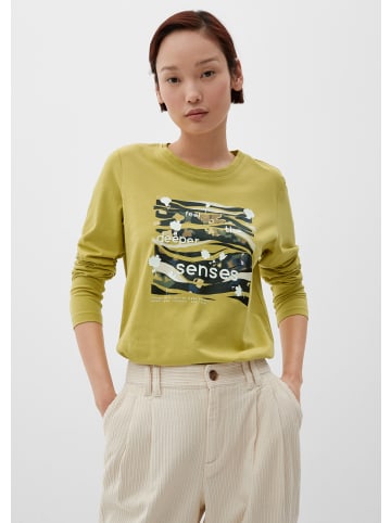 s.Oliver T-Shirt in 14D1_gelb