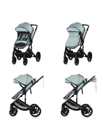 Chipolino Kinderwagen 3 in 1 Amore in grün