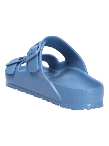 Birkenstock Tieffußbett Pantolette in blau