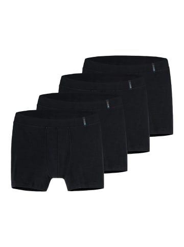 Schiesser Retro Short / Pant Long Life Soft in Blauschwarz
