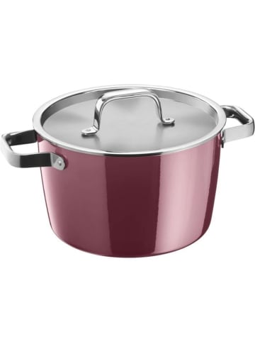 WMF Bratentopf mit Deckel Fusiontec Aromatic in Rosa