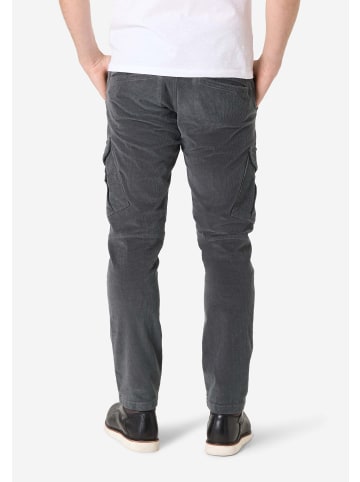 Timezone Cargohose Regular Fit Slim Leg Klappentaschen in Grau