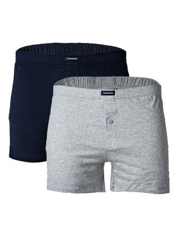 CECEBA Boxershort 2er Pack in Grau