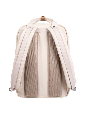 Doughnut Macaroon Large Organic Cotton - Rucksack 15" in beige