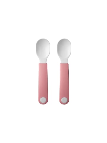 Mepal 2er Set Lernlöffel Mio in Deep Pink