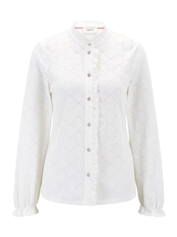 CARTOON Spitzenbluse in Weiß