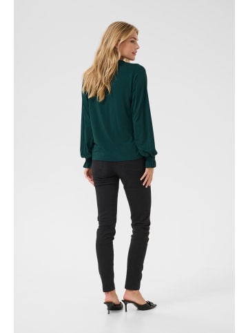 Kaffe Langarm-Bluse KAcharlotte Regular fit in Ponderosa Pine