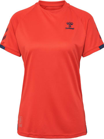 Hummel Hummel T-Shirt Hmlgg12 Multisport Damen Schnelltrocknend in AURA ORANGE