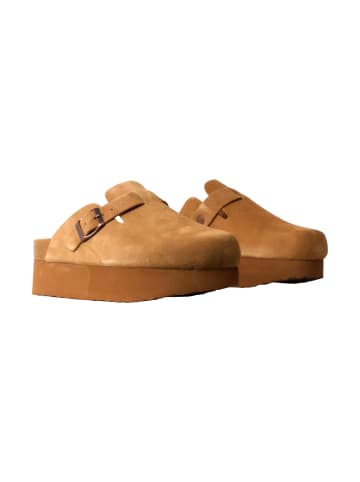 Findlay Mules Haute aus Leder Braun
