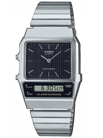 Casio Vintage Edgy Armbanduhr Schwarz