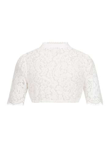 Nübler Dirndlbluse Kurzarm Melani in Creme