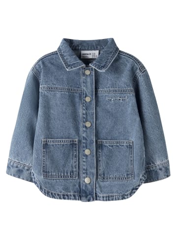 name it Jacke in Medium Blue Denim