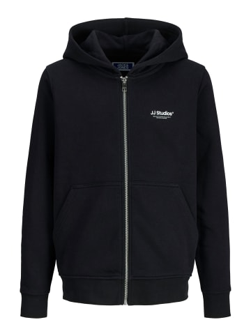 JACK & JONES Junior Kapuzensweatjacke JJESOHO SWEAT ZIP HOOD JNR in black