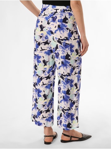 Marie Lund Hose in weiß aqua