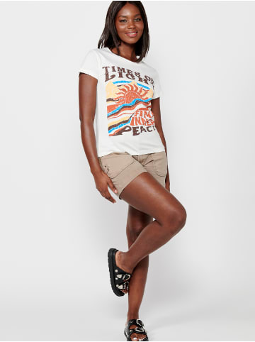 KOROSHI KURZÄRMELIGES OBERTEIL in weiß