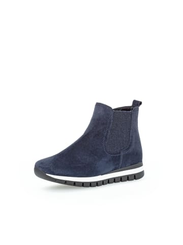 Gabor Comfort Chelsea Boots in blau