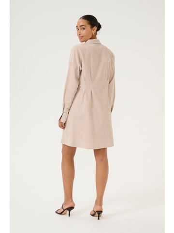 Kaffe Kleid KAhermine in Feather Gray CC.