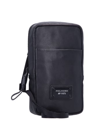 Piquadro Harper Handytasche Leder 12 cm in black